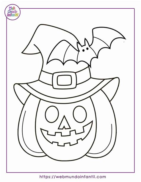 Total 68+ imagen calabazas halloween dibujos para colorear - Viaterra.mx