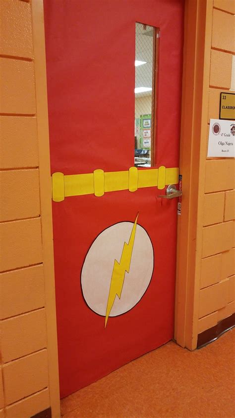 Superhero Door Decorations Teachers, Superhero Classroom Door, School ...