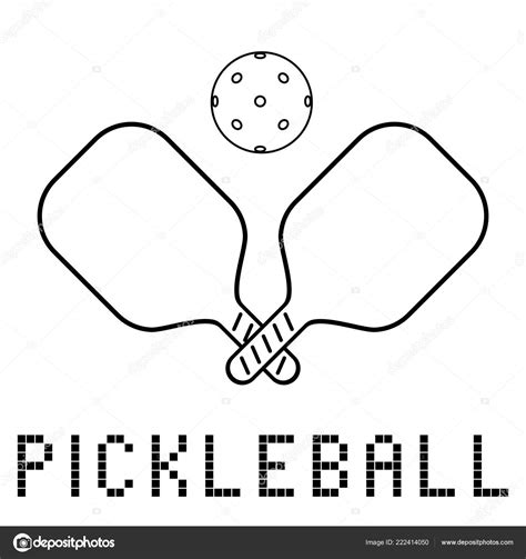 Paddle Tennis Clipart Logos