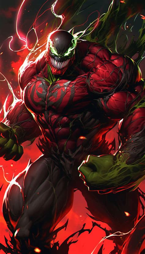 Carnage x Hulk by artificialfox00 on DeviantArt