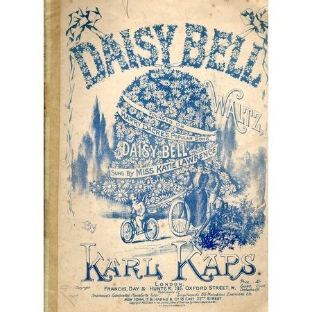 Daisy Bell - Waltz - Piano Solo founded on Harry Dacre's Popular Song ...