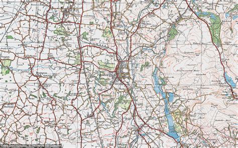 Historic Ordnance Survey Map of Chorley, 1924