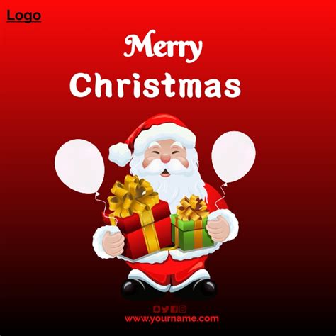 christmas celebration template and cover page | PosterMyWall