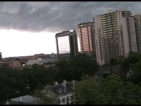 LONDON,ONTARIO,WEATHER WATCH DOWNTOWN JULY 2010 - YouTube