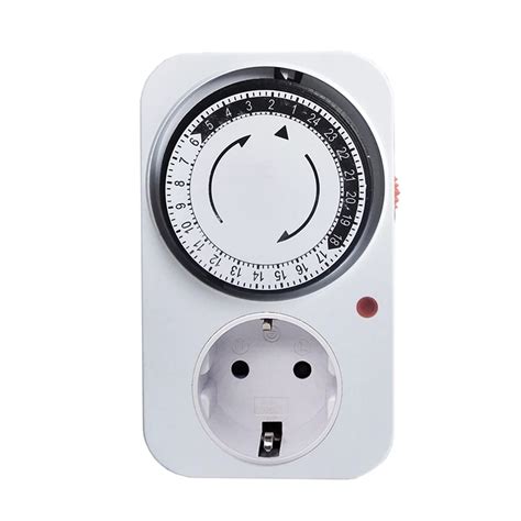 Timer Socket EU/US/UK Plug 24 Hour Electrical Multi Mechanical Wall ...