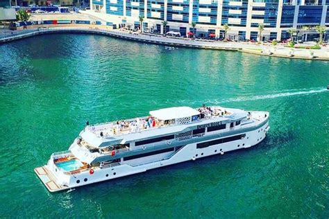 Mega Yacht Lotus | Desert Rose Dinner Cruise Dubai Marina | BookMyTour