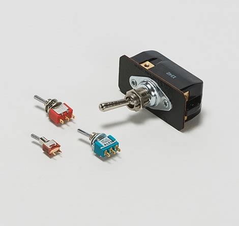 Maintained Toggle Switches and Momentary Toggle Switches | TE Connectivity