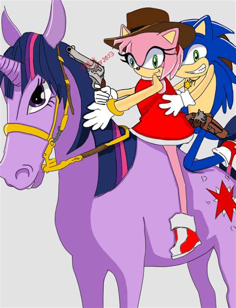 My Little Pony and Sonic crossover Art by YonjiSK on DeviantArt