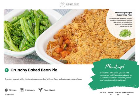 Crunchy Baked Bean Pie | Dinner Twist