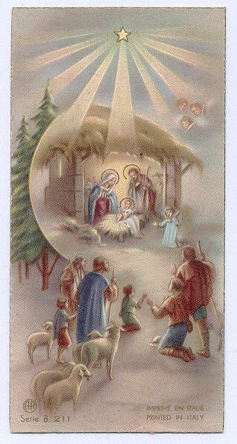 nativity | Christmas pictures, Vintage christmas cards, Christmas art