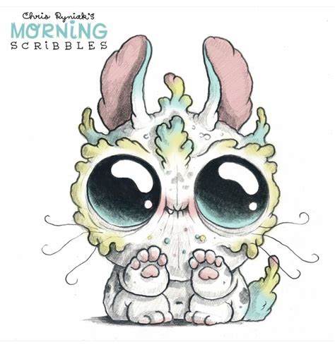Pin by Dawn Kuhn on All Amazing Artist Boards | Monster drawing, Cute ...