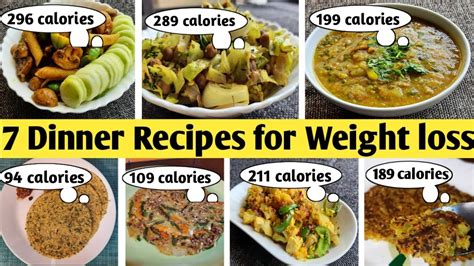 7 Dinner recipes for weight loss | Healthy dinner ideas | Diet recipes ...