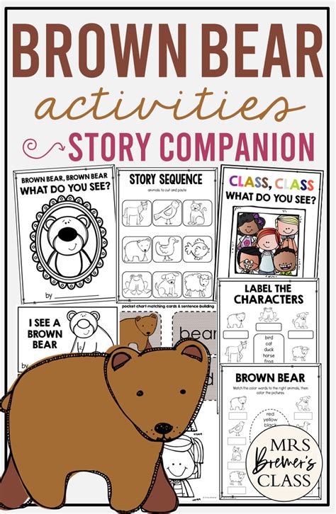 Brown Bear Brown Bear Literacy | Book Activities, Class Book, Reader ...