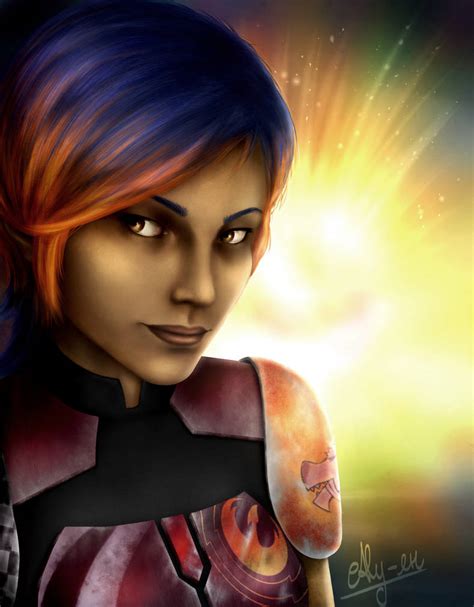 Sabine Wren - Star Wars Rebels - fan art by Aly-en-art on DeviantArt