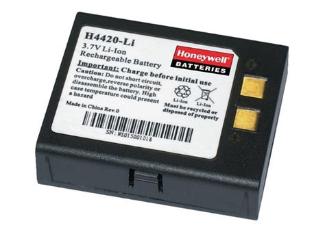 Honeywell - barcode reader battery - Li-Ion - 2400 mAh - H4420-LI - Printer & Scanner ...