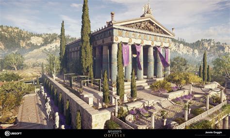 ArtStation - Assassin's Creed Odyssey - Olympia, Jennie Goggin ...