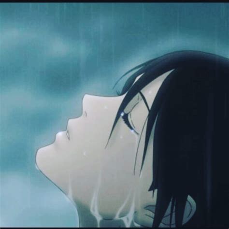 Sad anime boy crying in the rain - Rain Photo (41358414) - Fanpop