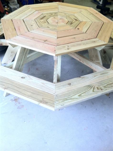 Ana White | OCTAGON PICNIC TABLE - DIY Projects