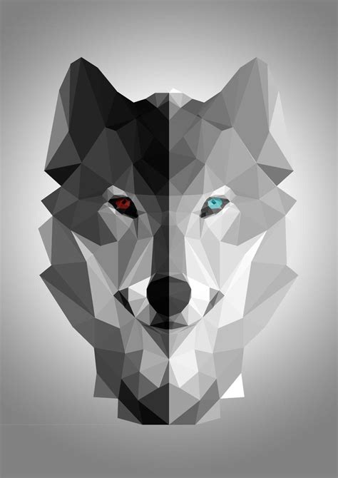 Geometric Wolf Wallpapers - Top Free Geometric Wolf Backgrounds - WallpaperAccess