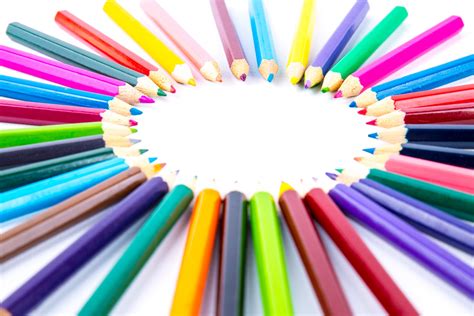 Colorful Pencils Free Stock Photo - Public Domain Pictures