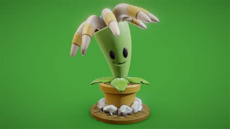 Bloomerang (Plants vs Zombies) - 3D model by varizal23 (@zeze.vzz.orgz23) [67a5993] - Sketchfab