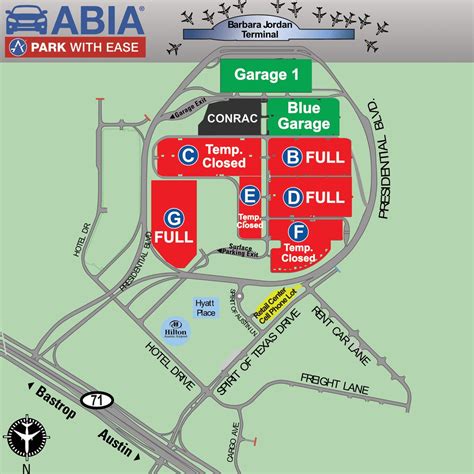 Hobby Airport Terminal Parking Garage | Dandk Organizer