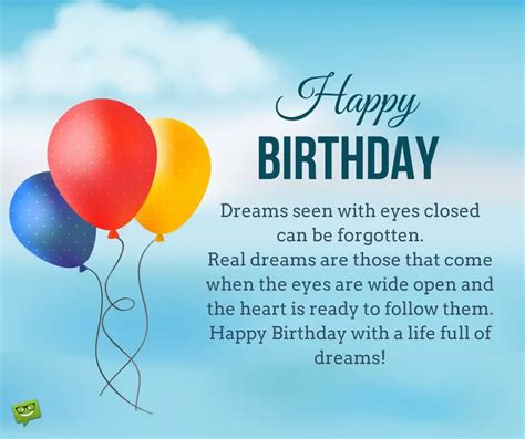 Inspirational Birthday Wishes | Messages to Motivate and Celebrate