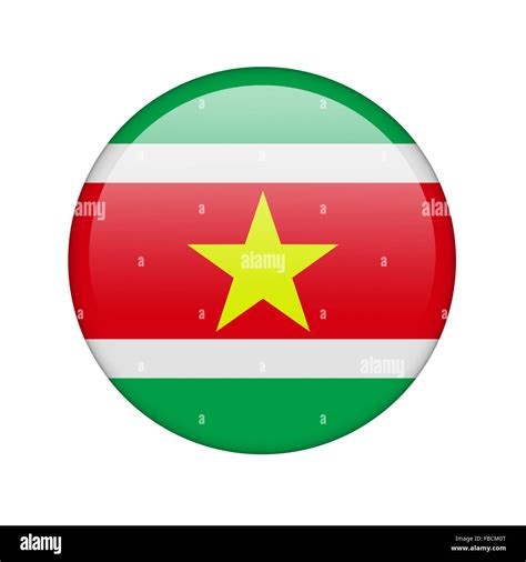 The Surinam flag Stock Photo - Alamy