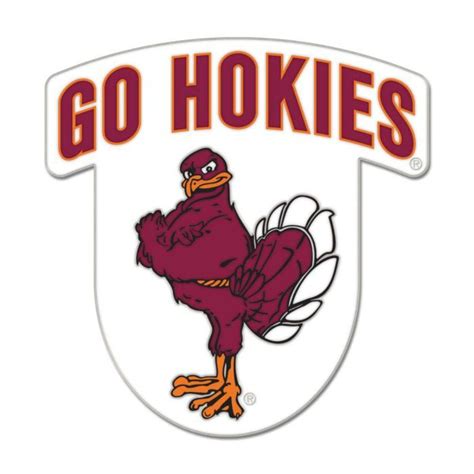 Hokies | Virginia Tech Go Hokies Enamel Pin | Alumni Hall