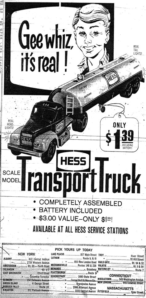 Hess Toy Trucks: The Holiday Season Begins - Chuck Miller