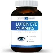 Lutein Eye Vitamins (NON-GMO) Vision Support Supplement for Dry Eyes & Vision Health Care ...