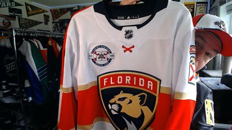 The Jersey History of the Florida Panthers - YouTube