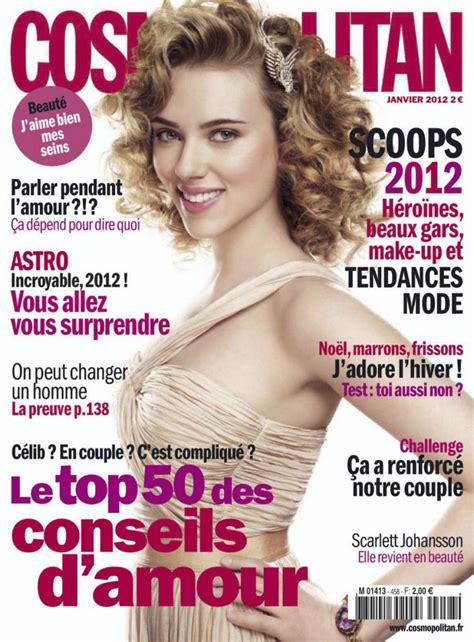 Scarlett Johansson Covers Cosmopolitan France (January 2012) – HawtCelebs