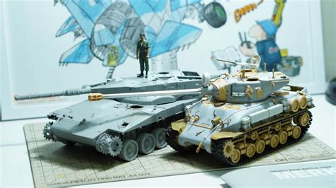 Two IDF tanks in progress. : r/modelmakers