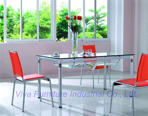 Glass Dining Table (DT-8006&DC-808) - China Dining Table and Glass Dining Table