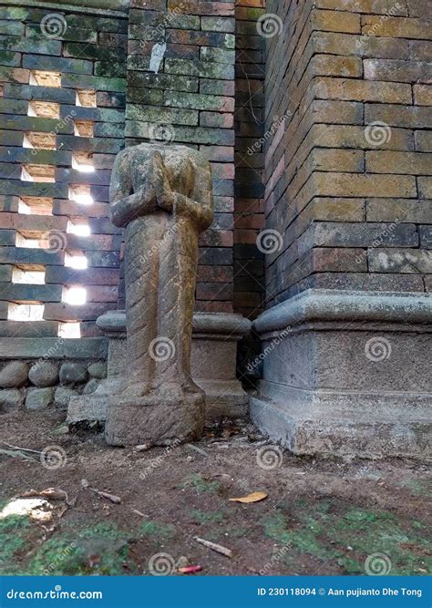 Headless Statue Besides Wall Editorial Stock Image - Image of building ...