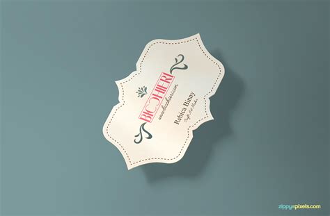 Die Cut Business Card Mockup | atelier-yuwa.ciao.jp