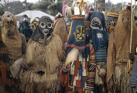 Nigerian Nostalgia Project — Igbo mask dancers performing during the Onwa Asaa...