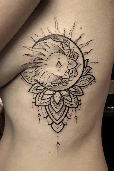 63 Most Beautiful Sun and Moon Tattoo Ideas - Page 5 of 6 - StayGlam | Sleeve tattoos, Sleeve ...