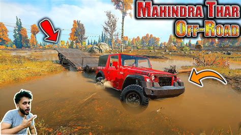 Extreme Off-Road With Mahindra Thar 4X4 With Trailer - YouTube