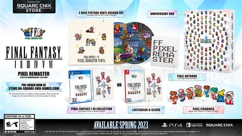 Final Fantasy Pixel Remaster Comes To Consoles April 19th