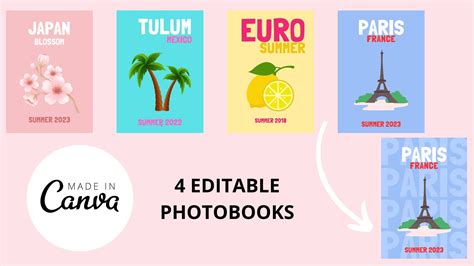 Assouline-like Book Cover Canva Template - Etsy Canada