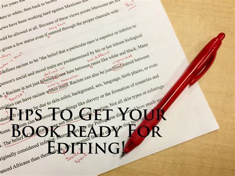 Tips To Get Your Book Ready For Editing! | Indie Publishing Group