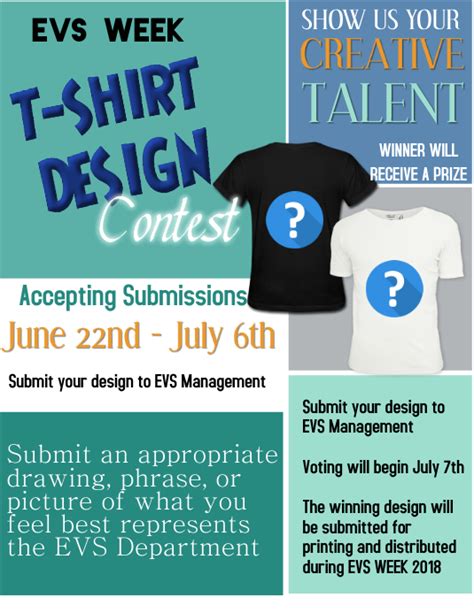 T-shirt design Contest Template | PosterMyWall