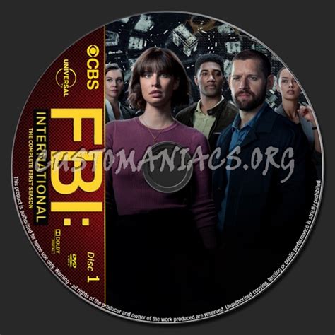 FBI International Season 1 dvd label - DVD Covers & Labels by ...