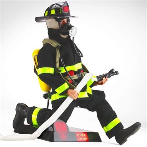 REAL HEROES FDNY FIREFIGHTER ACTION FIGURE – AFRICAN-AMERICAN – FDNY Shop