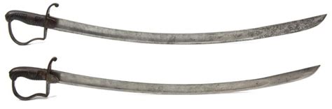 (2) NAPOLEONIC WARS SWORDS, 1796 BRITISH CAVALRY