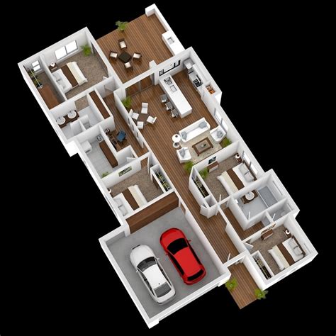 4 Bedroom Apartment/House Plans