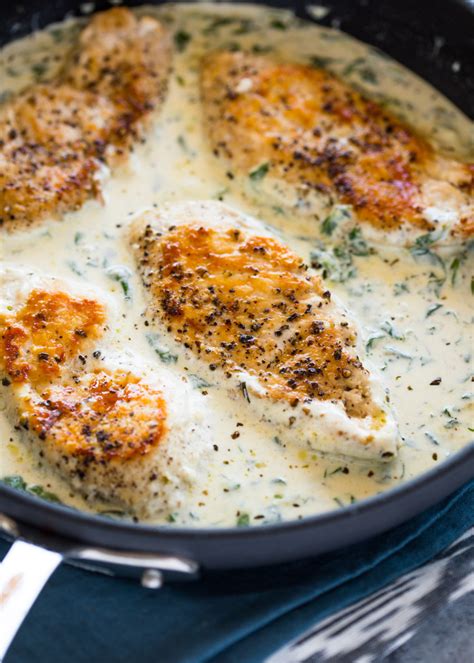 Creamy Garlic Parmesan Chicken | Gimme Delicious