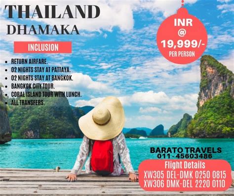 Book Thailand Tour Package at Rs19,999* | Bangkok city tour, Thailand tours, Thailand holiday